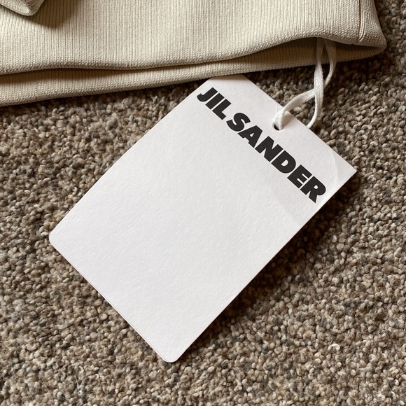 Jil Sander Men's Palm Tree Intarsia Cotton Crew Knit - Picture 7 of 11